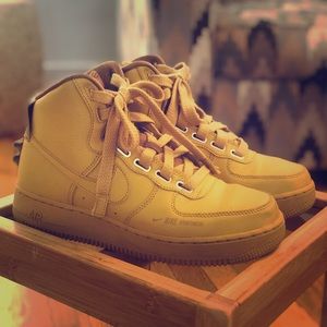 Nike Air Force 1 sneakers, size 8 w